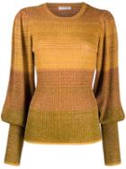 Ulla Johnson Shimmery Knit Jumper - Gold