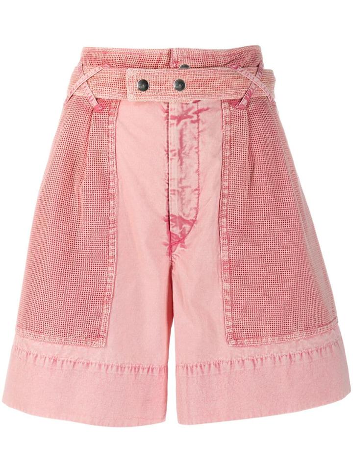 Isabel Marant Belted Shorts - Pink
