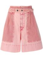 Isabel Marant Belted Shorts - Pink
