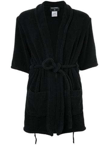 Chanel Pre-owned Chanel Pre-owned Long Sleeve Bathrobes - Black