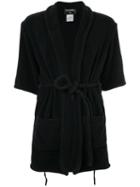 Chanel Pre-owned Chanel Pre-owned Long Sleeve Bathrobes - Black