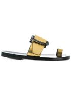 Maison Margiela Defile Slippers - Metallic