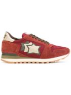 Atlantic Stars Star Patch Sneakers - Red