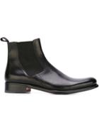 Santoni Ankle Boots, Men's, Size: 8, Black, Leather