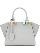 Fendi Studded 3jours Mini Bag - Grey