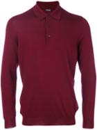 Kiton - Knitted Polo Shirt - Men - Silk/cashmere - Xl, Red, Silk/cashmere