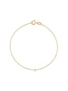 Wouters & Hendrix Gold Single Diamond Bracelet