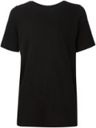 Judson Harmon Round Neck T-shirt, Men's, Size: Medium, Black, Viscose/wool
