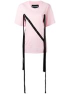 Nicopanda - Ribbon Nation T-shirt - Women - Cotton - M, Women's, Pink/purple, Cotton