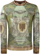 Jean Paul Gaultier Vintage Printed Sheer Top