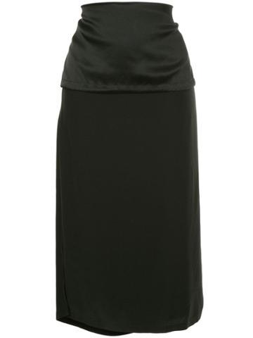 Kacey Devlin Two-way Midi Skirt - Black
