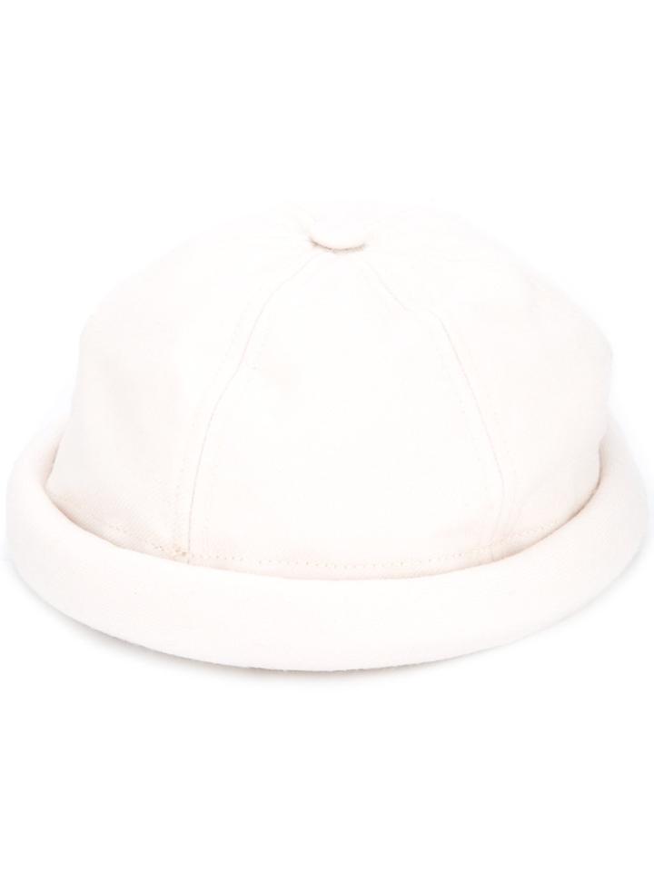 Facetasm Rolled Edge Cap - White