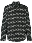 Versus All Over Logo Shirt - Black