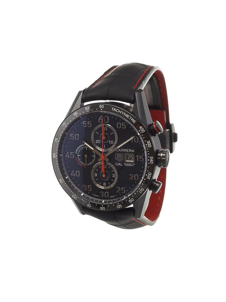 Tag Heuer 'carrera Calibre 1887' Analog Watch, Men's, Titanium