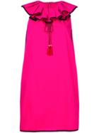 Philosophy Di Lorenzo Serafini Ruffled-collar Shift Dress - Pink &