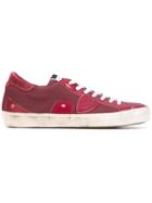 Philippe Model Lace-up Sneakers - Pink & Purple