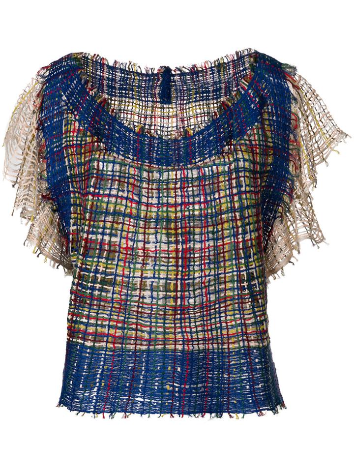 Pé De Chumbo Weave Blouse - Multicolour