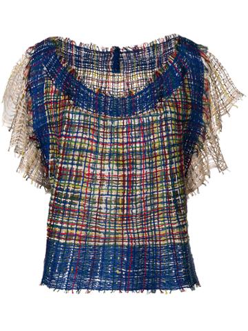 Pé De Chumbo Weave Blouse - Multicolour