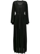 Karl Lagerfeld Pleated Shirt Dress - Black