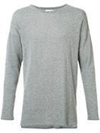 John Elliott - Elongated Jumper - Men - Cotton/nylon - Xl, Grey, Cotton/nylon