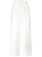 Joseph Wide-legged Trousers - White