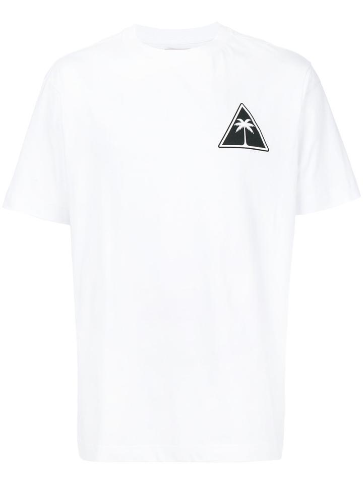 Palm Angels - Logo Print T-shirt - Men - Cotton - M, White, Cotton