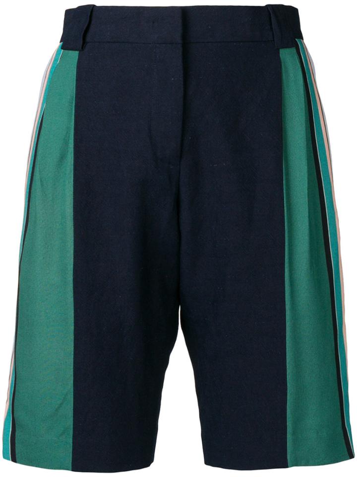 Paul Smith Stripe Detail Shorts - Blue