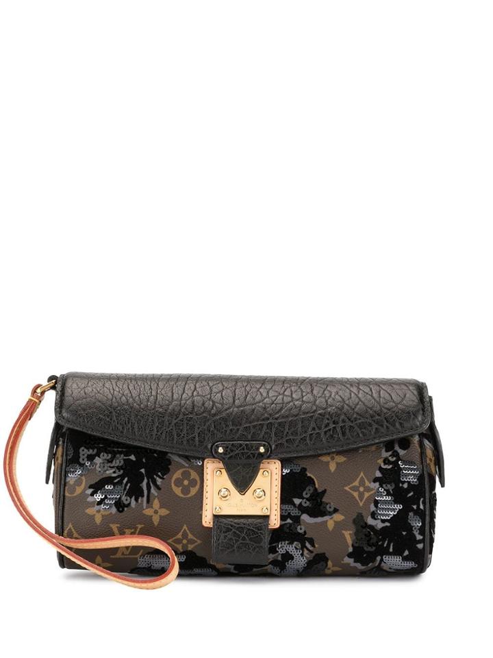 Louis Vuitton Pre-owned De Jais Manege Clutch - Black