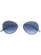 Garrett Leight Toledo Sunglasses - Blue
