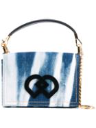 Dsquared2 - Dd Small Bag - Women - Cotton/calf Leather - One Size, Blue, Cotton/calf Leather