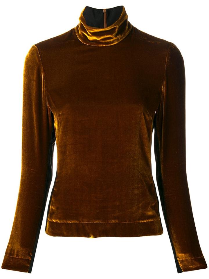 Marques'almeida Turtleneck Sweater - Brown