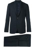 Tonello Two Piece Suit, Men's, Size: 52, Black, Spandex/elastane/viscose/virgin Wool