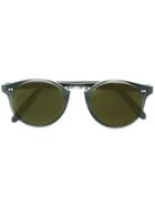 Cutler & Gross Tinted Round Sunglasses - Grey