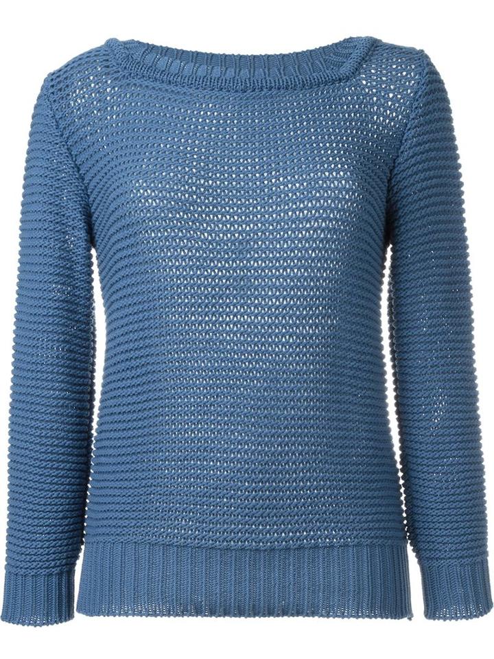 Cacharel Square Neck Jumper