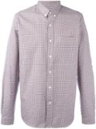 Ami Alexandre Mattiussi Button Down Shirt, Men's, Size: 38, Red, Cotton