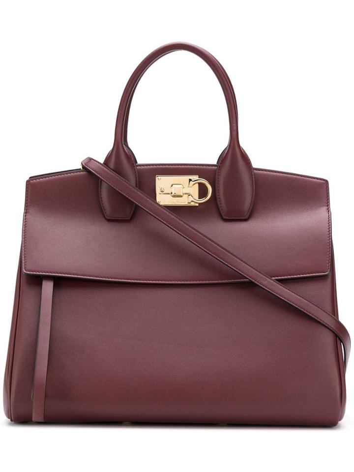 Salvatore Ferragamo The Studio Tote - Red