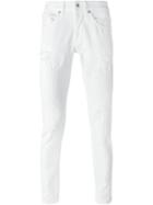 Dondup George Jeans, Men's, Size: 33, White, Cotton/spandex/elastane