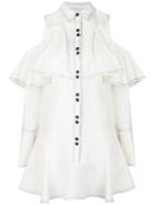 Aje. Ruffled Shirt Dress - Unavailable