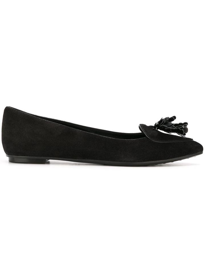 Tod's Tasseled Ballerina Shoes