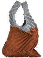 Issey Miyake Cauliflower Large Pleated Tote, Women's, Grey