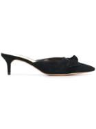Alexandre Birman Pointed Toe Mules - Black