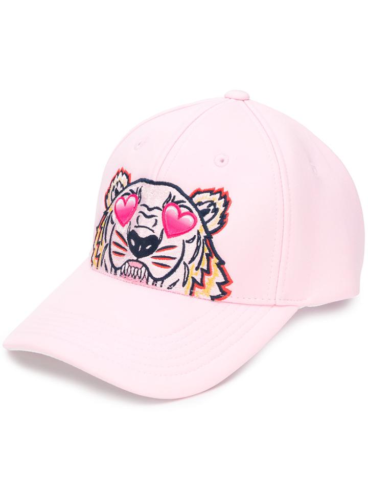 Kenzo Valentine's Day Capsule Tiger Cap - Pink & Purple