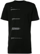 Stampd Text Print T-shirt, Men's, Size: Xl, Black, Cotton