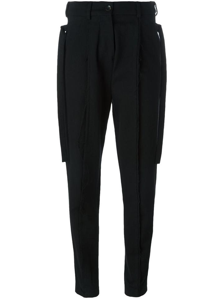 Damir Doma 'pasteur' Trousers, Women's, Size: Xs, Black, Cotton/polyamide/virgin Wool