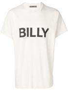 Billy Los Angeles Logo Print T-shirt - Neutrals