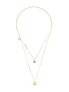 Marc Jacobs Layered Charm Necklace, Women's, Metallic