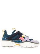 Isabel Marant Kindsay Chunky Sole Sneakers - Blue