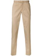 Michael Kors Collection Straight Leg Trousers - Nude & Neutrals