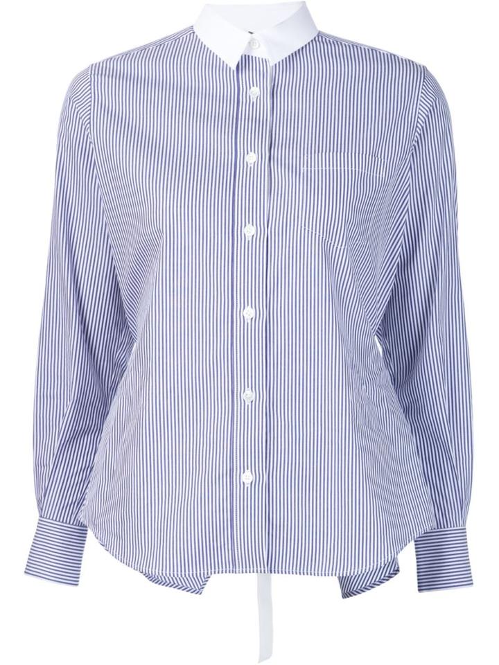 Sacai Striped Shirt