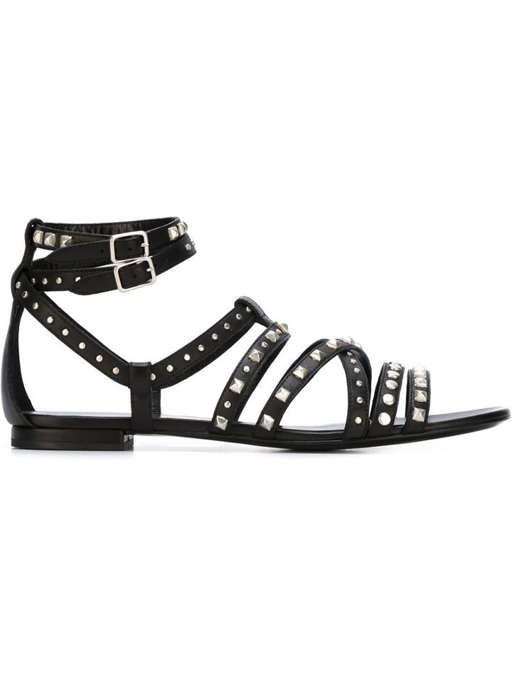Saint Laurent Stud Embellished Sandals